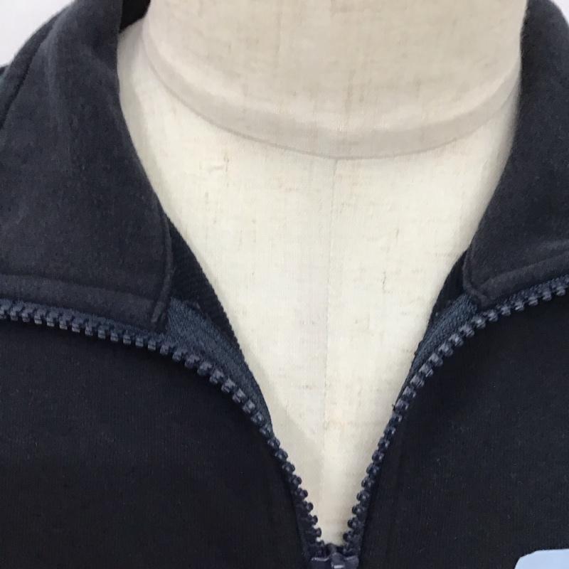 ヘリーハンセン HELLY HANSEN ジャケット、上着 ジャケット、ブレザー ジップアップジャケット アウター スウェット M ロゴ、文字 紺 / ネイビー /  メンズ USED 古着 中古 10126284
