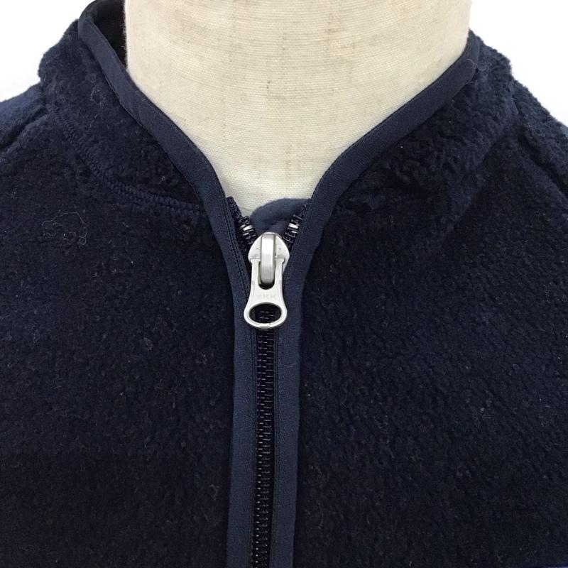 ヘリーハンセン HELLY HANSEN ジャケット、上着 ジャンパー、ブルゾン FIBER PILE HENRY JACKET フリース he51617 L 無地 紺 / ネイビー /  メンズ USED 古着 中古 10126289