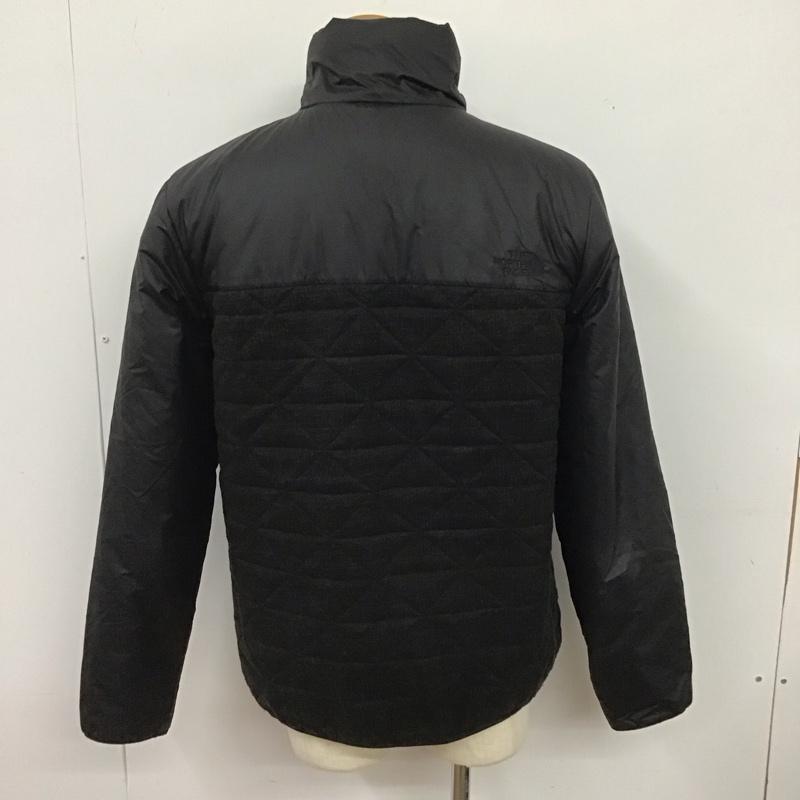 ザノースフェイス THE NORTH FACE ジャケット、上着 ジャンパー、ブルゾン ジップアップジャケット アウター スタンドカラー アウター M ロゴ、文字 黒 / ブラック /  メンズ USED 古着 中古 10126310