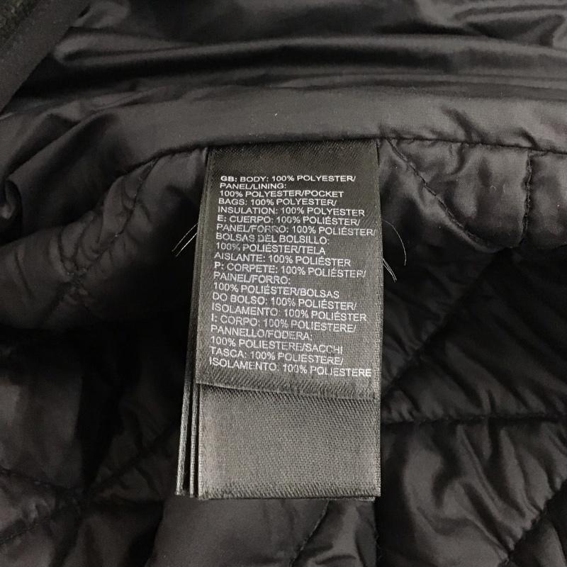 ザノースフェイス THE NORTH FACE ジャケット、上着 ジャンパー、ブルゾン ジップアップジャケット アウター スタンドカラー アウター M ロゴ、文字 黒 / ブラック /  メンズ USED 古着 中古 10126310