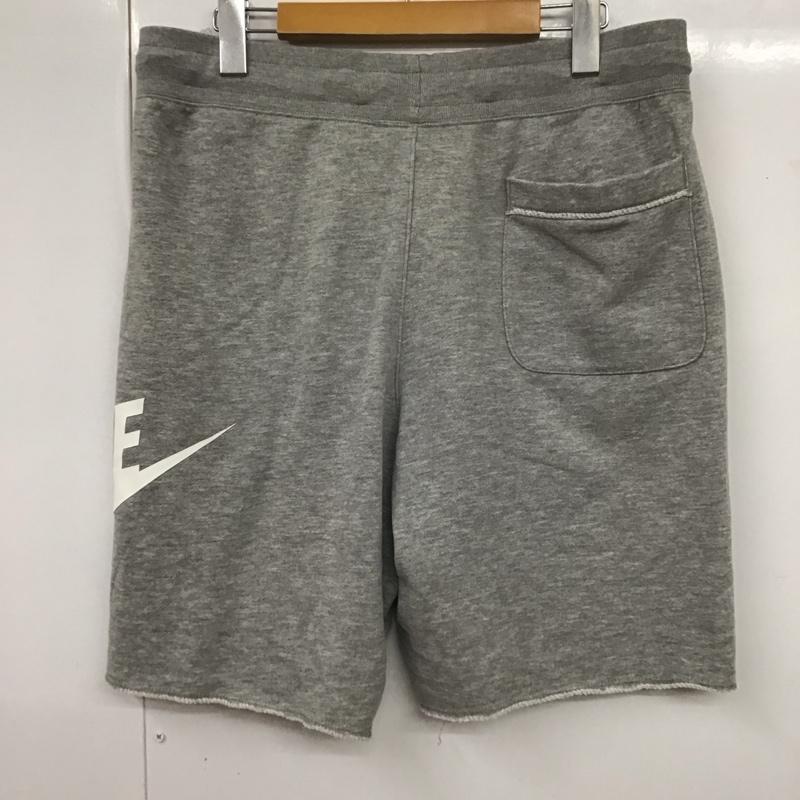 ナイキ NIKE パンツ ショートパンツ ar2376-064 ショートパンツ ハーフパンツ スポーツウェア L ロゴ、文字 灰 / グレー /  メンズ USED 古着 中古 10126316