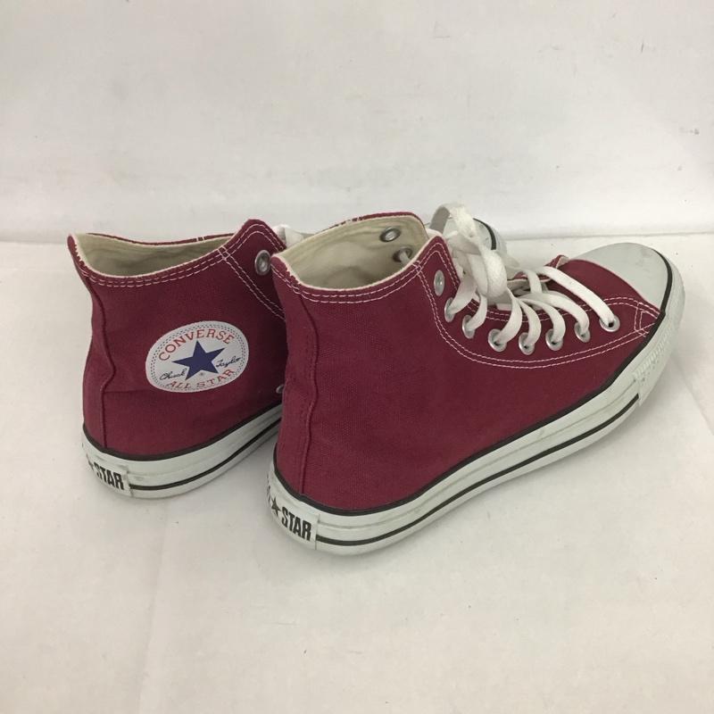 コンバース CONVERSE スニーカー スニーカー 1C032 ALL STAR HI 25.5cm 25.5cm ロゴ、文字 ボルドー / ボルドー /  メンズ USED 古着 中古 10126319