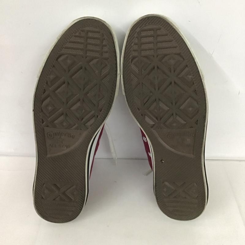 コンバース CONVERSE スニーカー スニーカー 1C032 ALL STAR HI 25.5cm 25.5cm ロゴ、文字 ボルドー / ボルドー /  メンズ USED 古着 中古 10126319