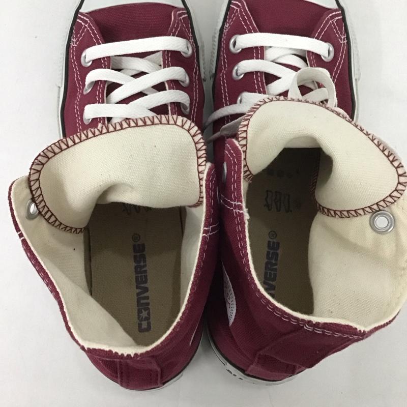 コンバース CONVERSE スニーカー スニーカー 1C032 ALL STAR HI 25.5cm 25.5cm ロゴ、文字 ボルドー / ボルドー /  メンズ USED 古着 中古 10126319