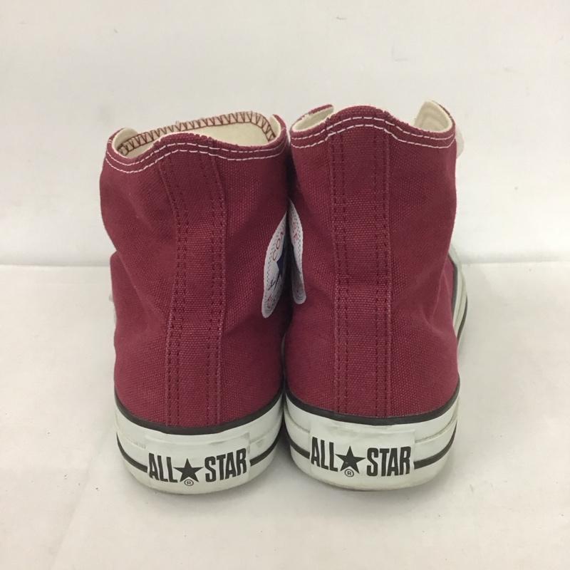 コンバース CONVERSE スニーカー スニーカー 1C032 ALL STAR HI 25.5cm 25.5cm ロゴ、文字 ボルドー / ボルドー /  メンズ USED 古着 中古 10126319