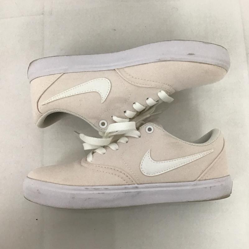 ナイキ NIKE スニーカー スニーカー 921463-603 SB CHECK SOLAR CNVS 22.5cm 22.5cm ロゴ、文字 桃 / ピンク /  レディース USED 古着 中古 10126320