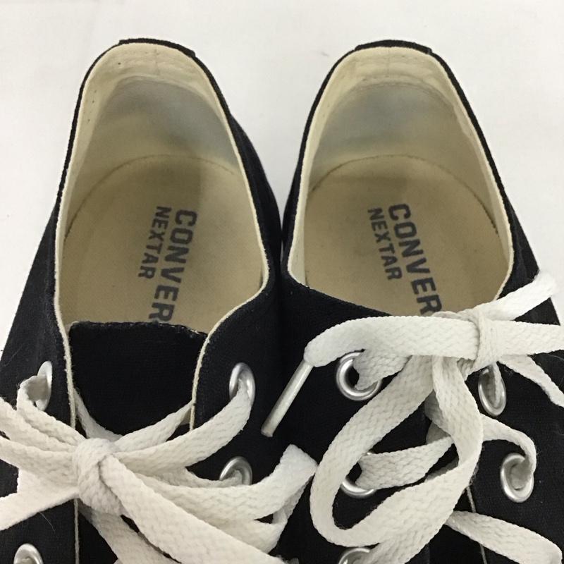 コンバース CONVERSE スニーカー スニーカー 32765141 NEXTAR110 OX 26cm ローカット 26.0cm ロゴ、文字 黒 / ブラック /  メンズ USED 古着 中古 10126321