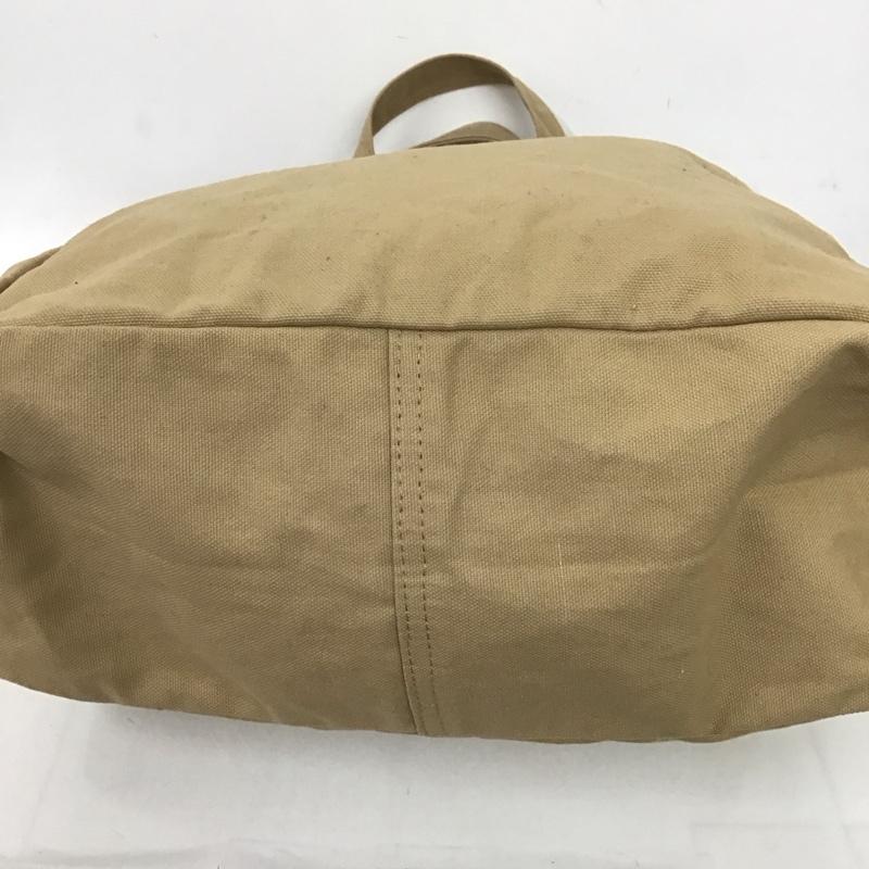 ポロラルフローレン POLO RALPH LAUREN トートバッグ トートバッグ キャンバス ショッパー トート 2WAY ショルダー ワンポイント ベージュ / ベージュ /  メンズ USED 古着 中古 10126324