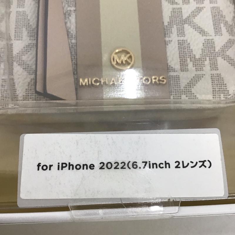 マイケルコース MICHAEL KORS ファッション小物 ファッション小物 MKSTTCVNLFLIP2261M iPhoneケース 手帳型 iPhone 14 Max ロゴ、文字 マルチカラー / マルチカラー /  レディース USED 古着 中古 10126326