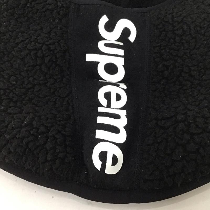 シュプリーム Supreme 帽子 ニット帽 17AW 17FW Polartec Deep Pile Balaclava 目出し帽 バラクラバ ロゴ、文字 黒 / ブラック /  メンズ USED 古着 中古 10126330