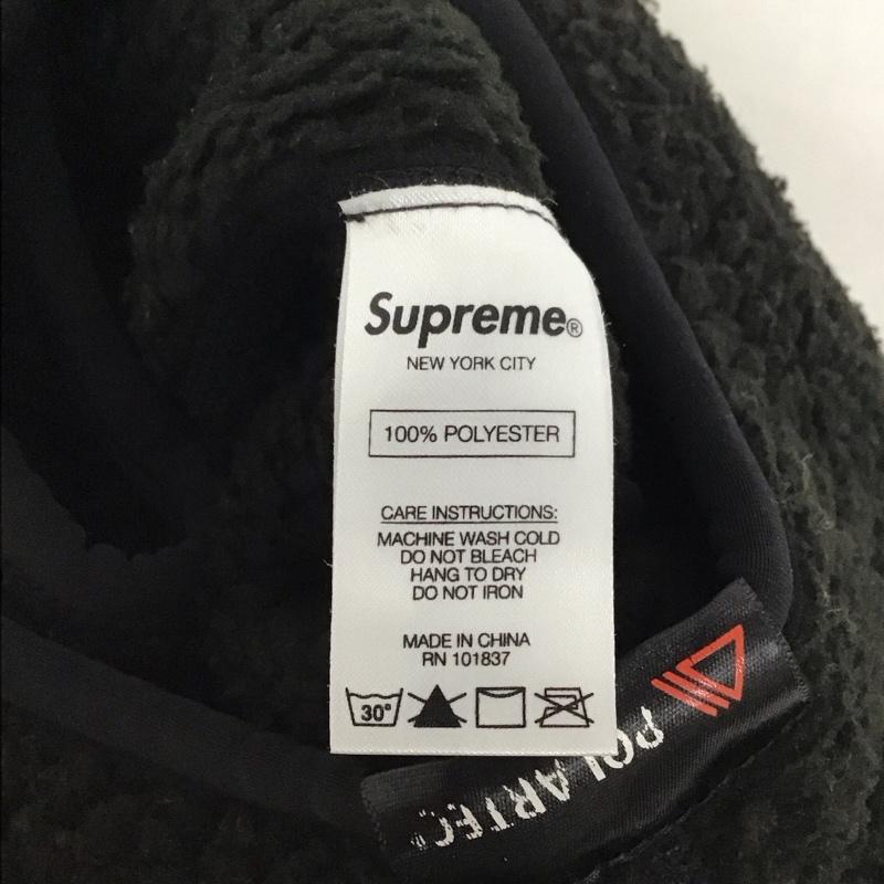 シュプリーム Supreme 帽子 ニット帽 17AW 17FW Polartec Deep Pile Balaclava 目出し帽 バラクラバ ロゴ、文字 黒 / ブラック /  メンズ USED 古着 中古 10126330