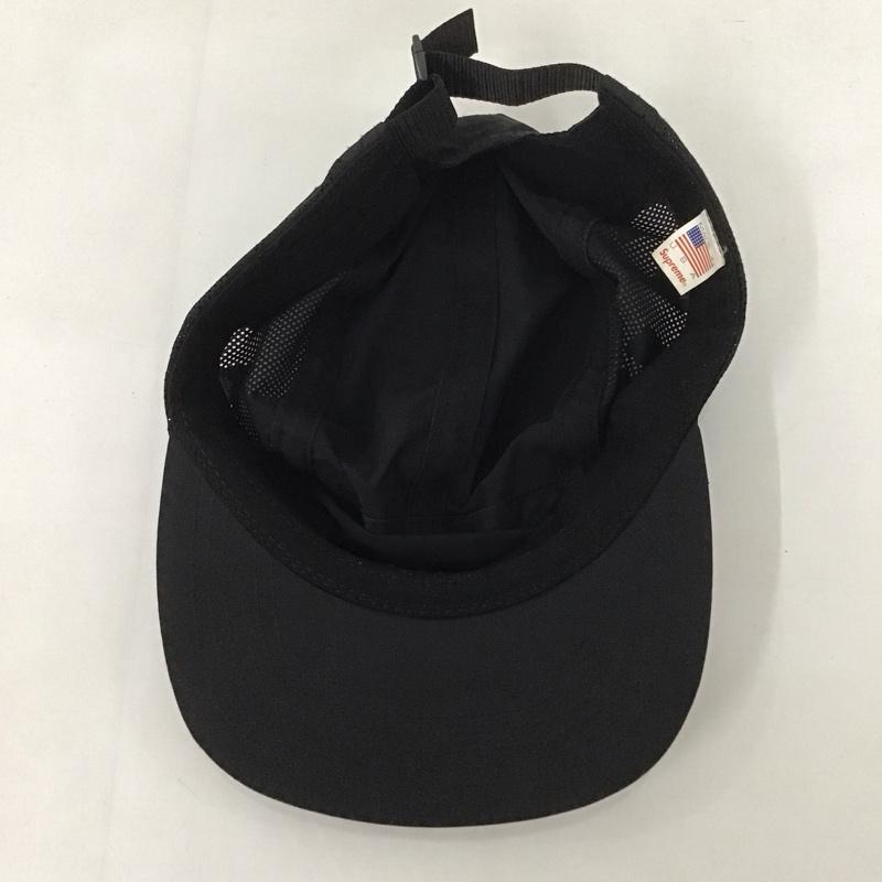 シュプリーム Supreme 帽子 キャップ 19AW 19FW Sup Mesh Camp cap サイドメッシュ ロゴ、文字 黒 / ブラック /  メンズ USED 古着 中古 10126338