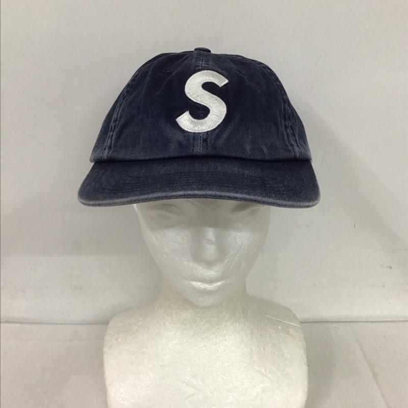 シュプリーム Supreme 帽子 キャップ Pigment Print S Logo 6-Panel デニム ロゴ、文字 インディゴ / インディゴ /  メンズ USED 古着 中古 10126339