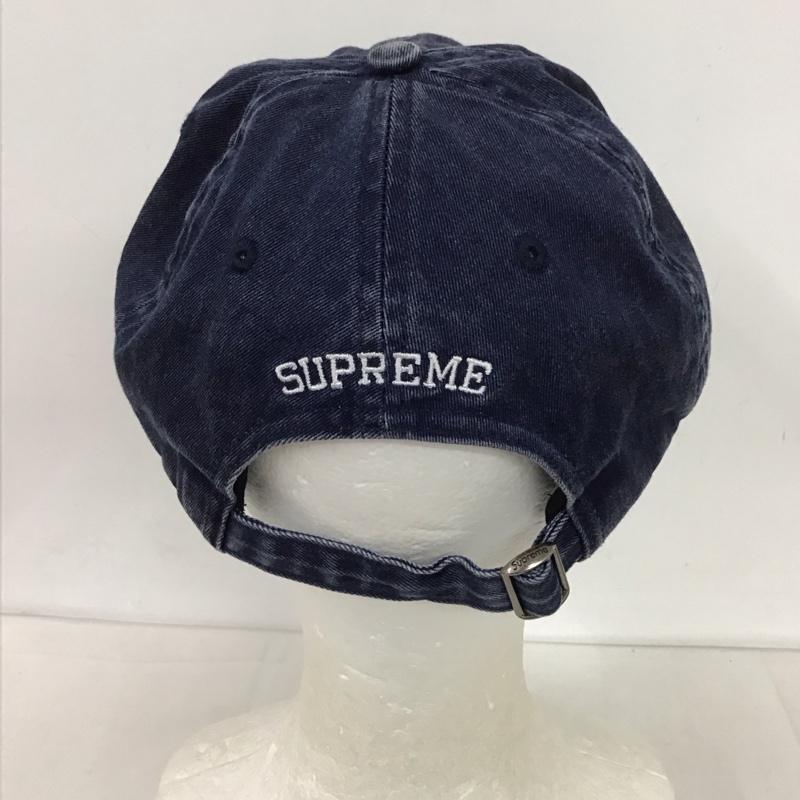 シュプリーム Supreme 帽子 キャップ Pigment Print S Logo 6-Panel デニム ロゴ、文字 インディゴ / インディゴ /  メンズ USED 古着 中古 10126339