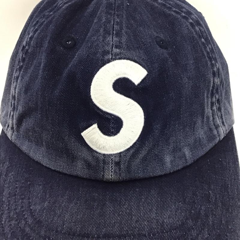 シュプリーム Supreme 帽子 キャップ Pigment Print S Logo 6-Panel デニム ロゴ、文字 インディゴ / インディゴ /  メンズ USED 古着 中古 10126339