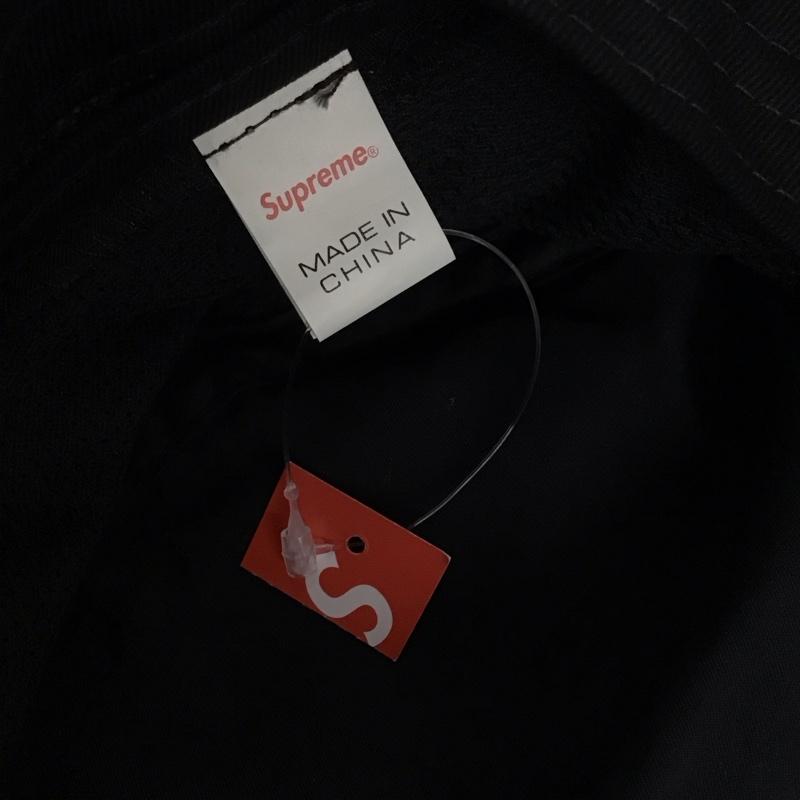 シュプリーム Supreme 帽子 ハット 21SS Reflective Zip Crusher バケットハット ロゴ、文字 黒 / ブラック /  メンズ USED 古着 中古 10126340
