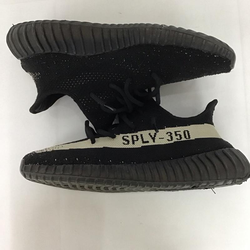 アディダス adidas スニーカー スニーカー BY1604 YEEZY BOOST 350 V2 カニエ ウエスト 27cm 箱有 27.0cm ロゴ、文字 黒 / ブラック /  メンズ USED 古着 中古 10126341