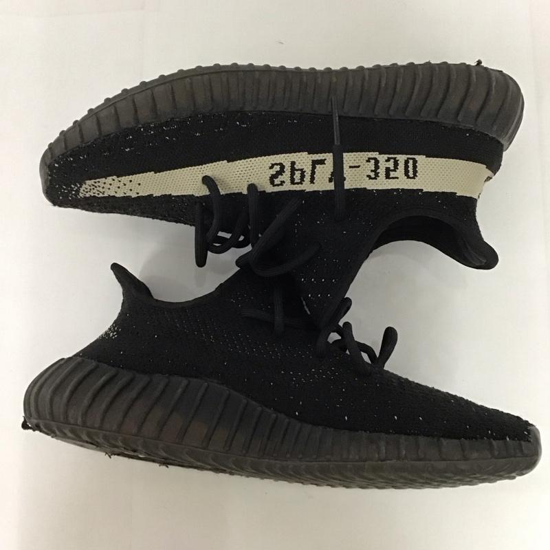 アディダス adidas スニーカー スニーカー BY1604 YEEZY BOOST 350 V2 カニエ ウエスト 27cm 箱有 27.0cm ロゴ、文字 黒 / ブラック /  メンズ USED 古着 中古 10126341