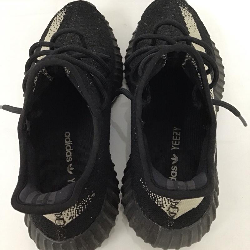 アディダス adidas スニーカー スニーカー BY1604 YEEZY BOOST 350 V2 カニエ ウエスト 27cm 箱有 27.0cm ロゴ、文字 黒 / ブラック /  メンズ USED 古着 中古 10126341