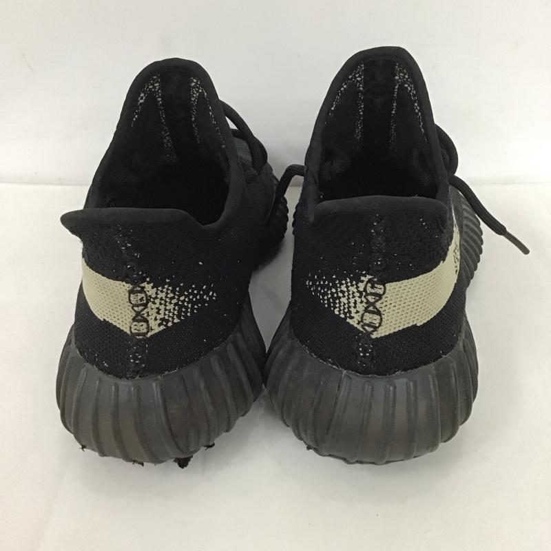 アディダス adidas スニーカー スニーカー BY1604 YEEZY BOOST 350 V2 カニエ ウエスト 27cm 箱有 27.0cm ロゴ、文字 黒 / ブラック /  メンズ USED 古着 中古 10126341