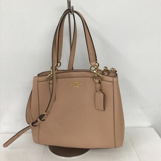 コーチ COACH ショルダーバッグ ショルダーバッグ F13683 2WAY ハンドバッグ ロゴ、文字 桃 / ピンク /  レディース USED 古着 中古 10126344