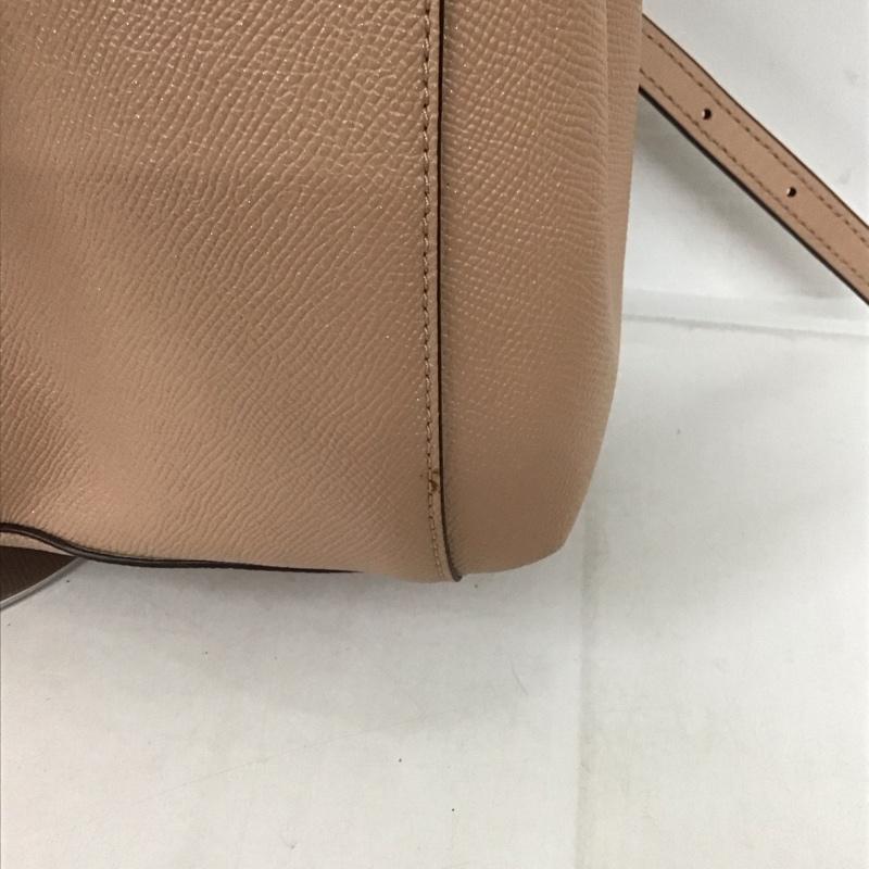 コーチ COACH ショルダーバッグ ショルダーバッグ F13683 2WAY ハンドバッグ ロゴ、文字 桃 / ピンク /  レディース USED 古着 中古 10126344