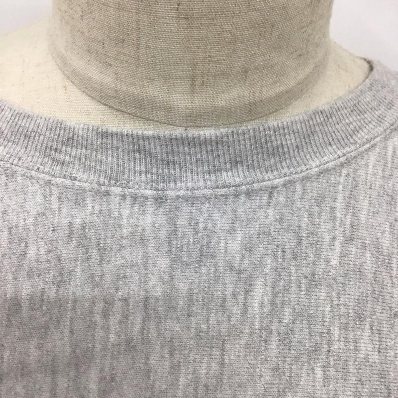チャンピオン Champion トレーナー 長袖 長袖トレーナー スウェット クルーネック プルオーバー 00s reverseweave XL ロゴ、文字 灰 / グレー /  メンズ USED 古着 中古 10126368