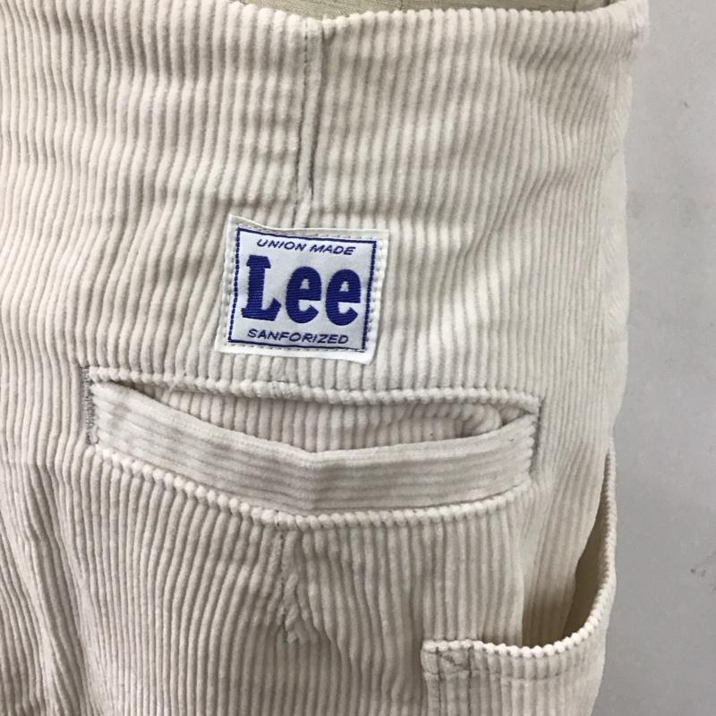 リー Lee スカート ひざ丈スカート コーデュロイスカート 巻きスカート ロングスカート M ロゴ、文字 白 / ホワイト /  レディース USED 古着 中古 10126412