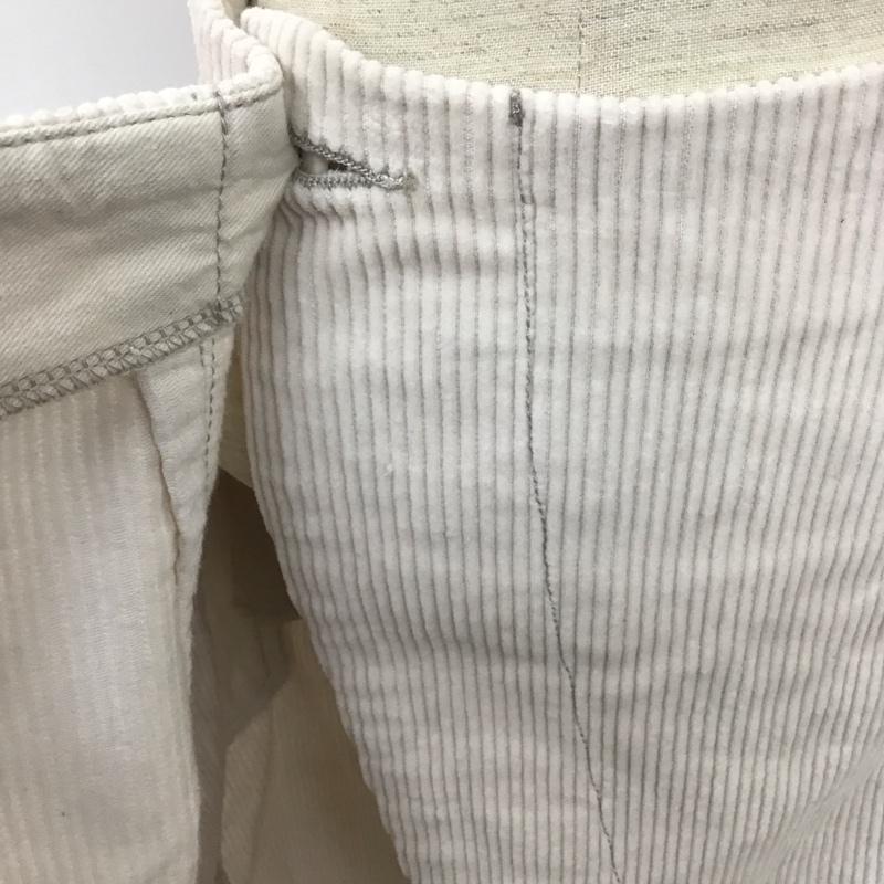 リー Lee スカート ひざ丈スカート コーデュロイスカート 巻きスカート ロングスカート M ロゴ、文字 白 / ホワイト /  レディース USED 古着 中古 10126412