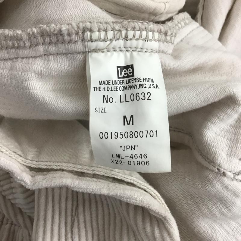 リー Lee スカート ひざ丈スカート コーデュロイスカート 巻きスカート ロングスカート M ロゴ、文字 白 / ホワイト /  レディース USED 古着 中古 10126412
