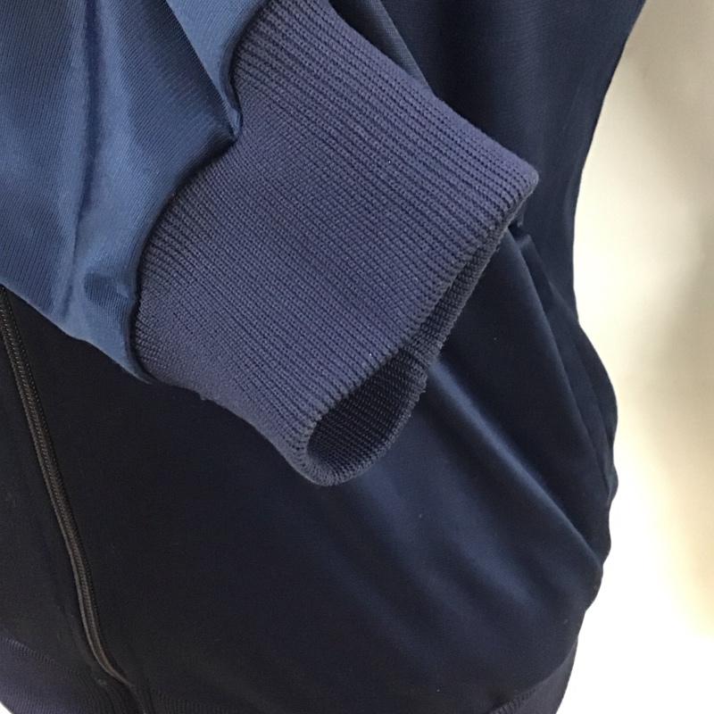 アディダス adidas ジャケット、上着 ジャケット、ブレザー ジップアップジャケット ジャージ スポーツウェア 古着 L ロゴ、文字 マルチカラー / マルチカラー /  メンズ USED 古着 中古 10126424