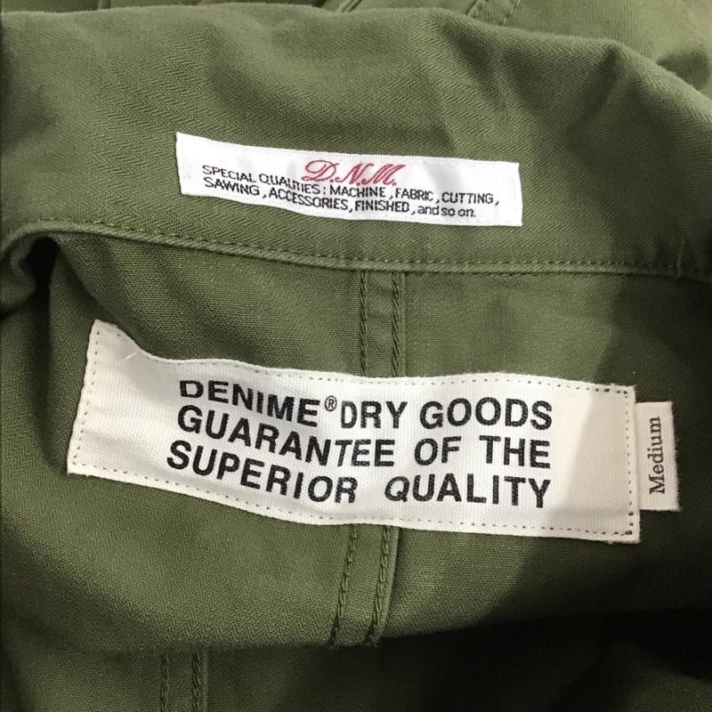 ドゥニーム Denime ジャケット、上着 ジャケット、ブレザー ミリタリージャケット ロングジャケット アウター M ロゴ、文字 カーキ / カーキ /  メンズ USED 古着 中古 10126433