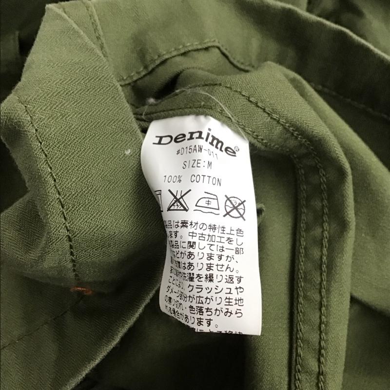 ドゥニーム Denime ジャケット、上着 ジャケット、ブレザー ミリタリージャケット ロングジャケット アウター M ロゴ、文字 カーキ / カーキ /  メンズ USED 古着 中古 10126433