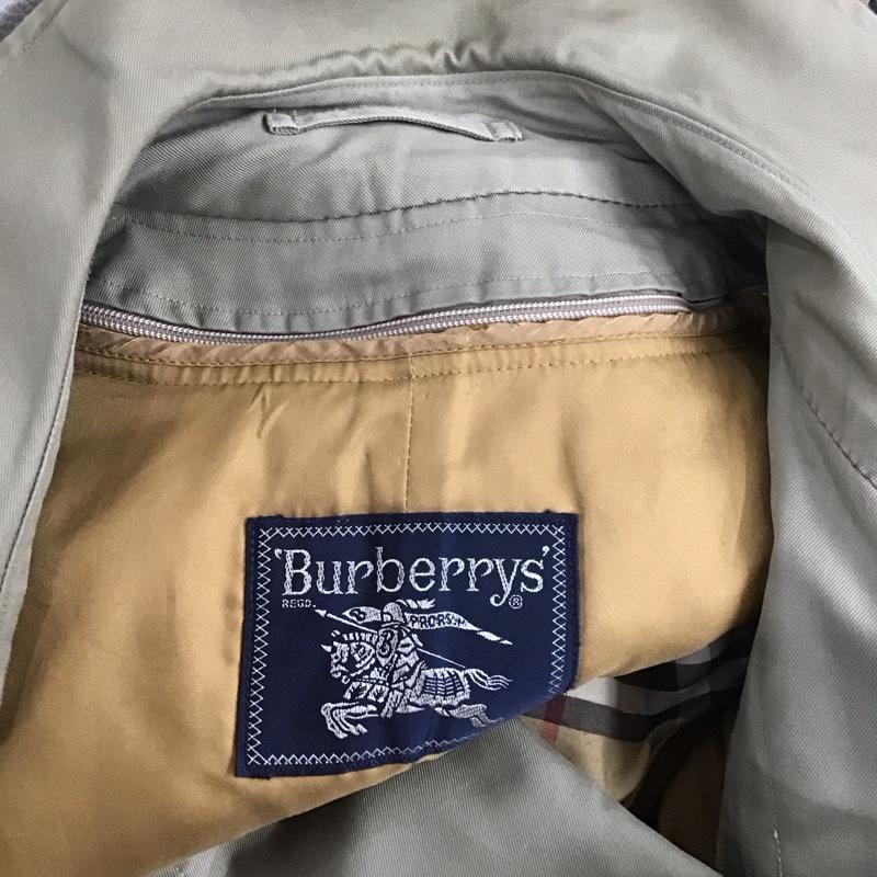バーバリーズ BURBERRYS ジャケット、上着 ジャケット、ブレザー ロングジャケット アウター ロングコート トレンチコート M 無地 ベージュ / ベージュ /  メンズ USED 古着 中古 10126441
