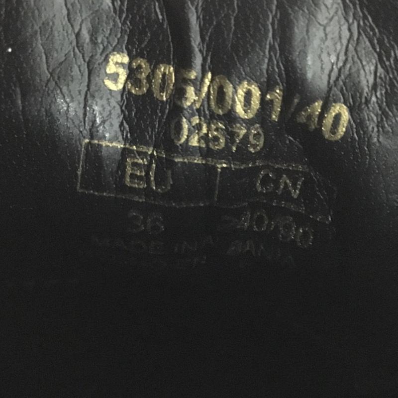 ザラ ZARA カジュアルシューズ カジュアルシューズ 5305 001 40 ウィングチップ タッセル EU36 無地 黒 / ブラック /  レディース USED 古着 中古 10126443