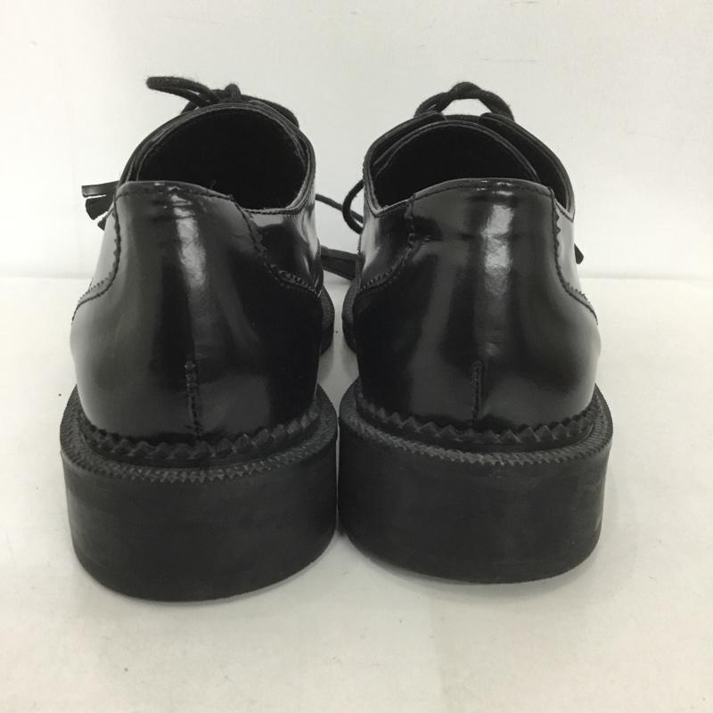 ザラ ZARA カジュアルシューズ カジュアルシューズ 5305 001 40 ウィングチップ タッセル EU36 無地 黒 / ブラック /  レディース USED 古着 中古 10126443