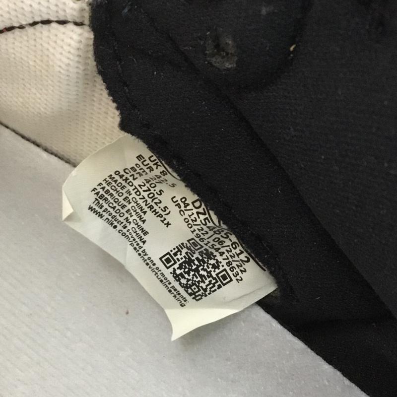 ナイキ NIKE スニーカー スニーカー DZ5485 612 AIR JORDAN 1 RETRO HIGH OG 27cm 箱有 27.0cm ロゴ、文字 白 / ホワイト / X 黒 / ブラック / X 赤 / レッド /  メンズ USED 古着 中古 10126444
