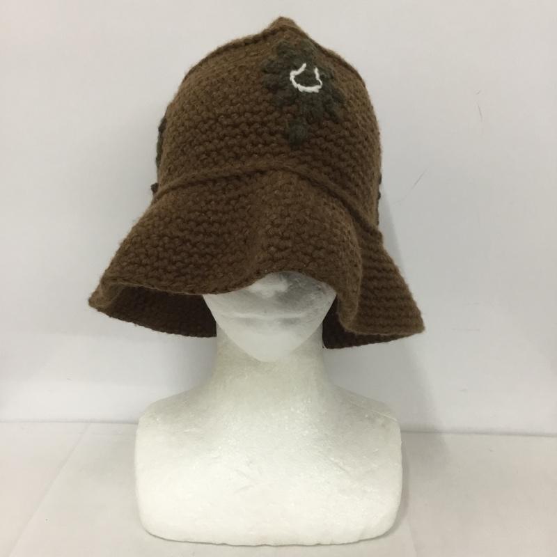 ハフ HUF 帽子 ハット WHT0004 NATURE BUDDY KNIT BUCKET バケットハット  茶 / ブラウン /  メンズ USED 古着 中古 10126446