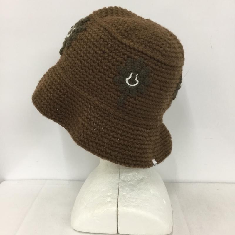 ハフ HUF 帽子 ハット WHT0004 NATURE BUDDY KNIT BUCKET バケットハット  茶 / ブラウン /  メンズ USED 古着 中古 10126446