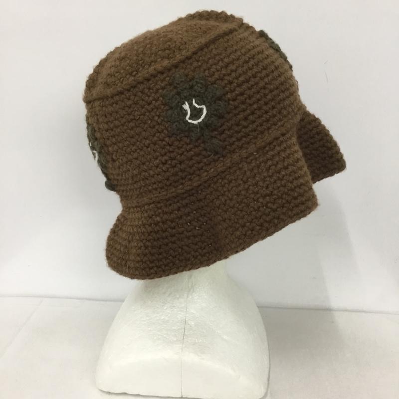 ハフ HUF 帽子 ハット WHT0004 NATURE BUDDY KNIT BUCKET バケットハット  茶 / ブラウン /  メンズ USED 古着 中古 10126446