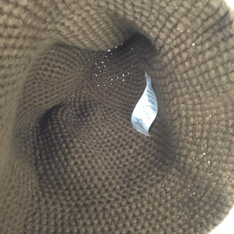 ハフ HUF 帽子 ハット WHT0004 NATURE BUDDY KNIT BUCKET バケットハット  茶 / ブラウン /  メンズ USED 古着 中古 10126446