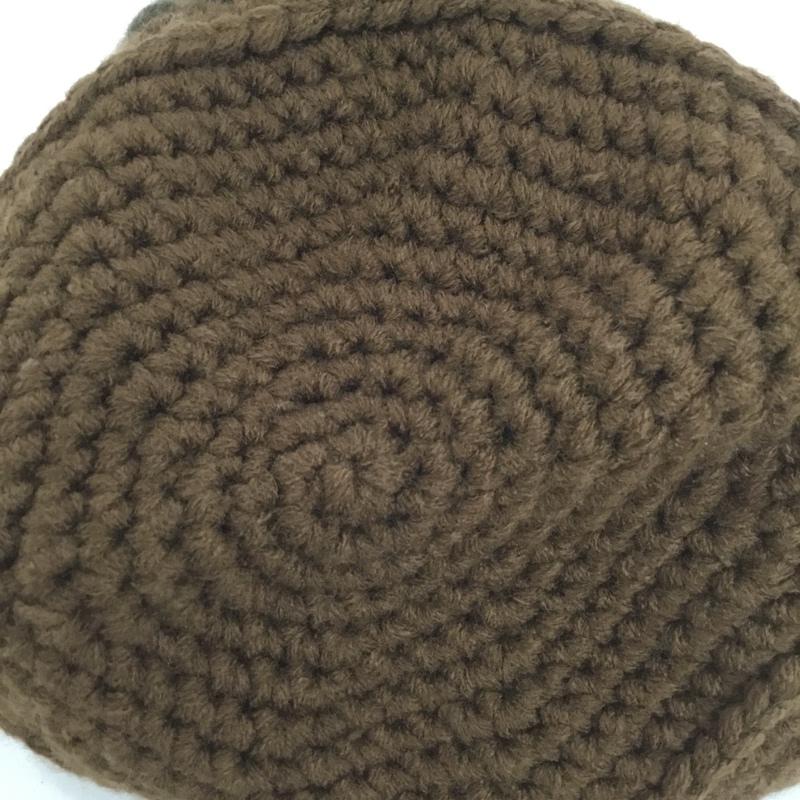 ハフ HUF 帽子 ハット WHT0004 NATURE BUDDY KNIT BUCKET バケットハット  茶 / ブラウン /  メンズ USED 古着 中古 10126446