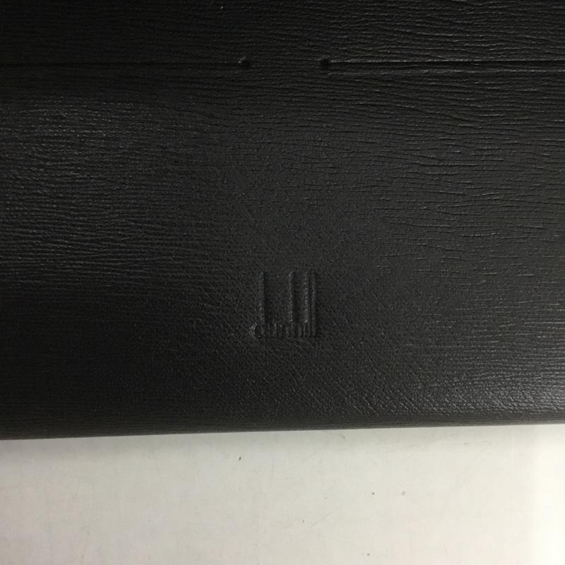 ダンヒル DUNHILL 財布 長財布 SIDECAR FP1010E 箱有 ワンポイント ダークブラウン / ダークブラウン /  メンズ USED 古着 中古 10126458