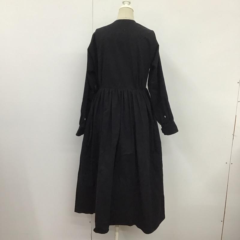 古着 USED ワンピース ロングスカート foufou カシュクールワンピース 長袖 0 無地 紺 / ネイビー /  レディース USED 古着 中古 10126465