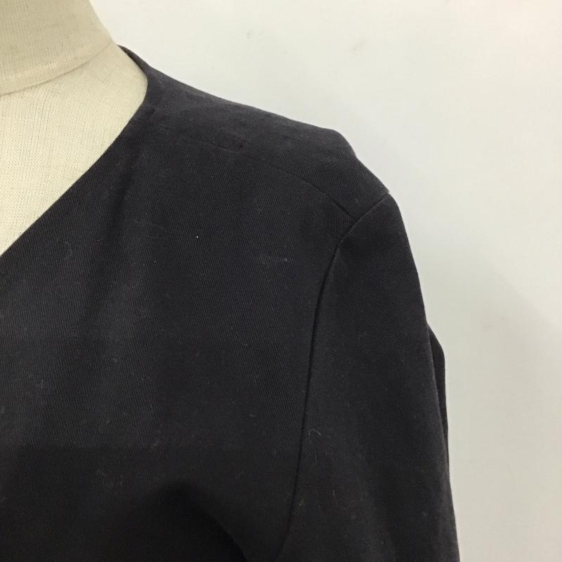 古着 USED ワンピース ロングスカート foufou カシュクールワンピース 長袖 0 無地 紺 / ネイビー /  レディース USED 古着 中古 10126465