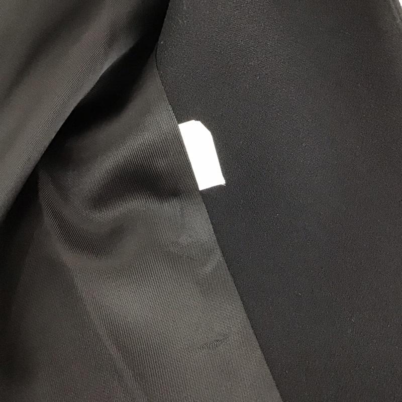 ザラ ZARA ベスト ベスト ジレ サイドスリット XL 無地 黒 / ブラック /  レディース USED 古着 中古 10126469