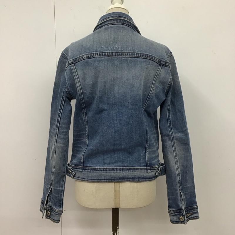 ザラ ZARA ジャケット、上着 ジャケット、ブレザー デニムジャケット S 無地 青 / ブルー /  レディース USED 古着 中古 10126472