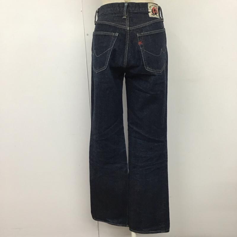 フォーティーファイブアールピーエム 45RPM パンツ デニム、ジーンズ MOMOHIME ロゴ、文字 青 / ブルー /  レディース USED 古着 中古 10126476