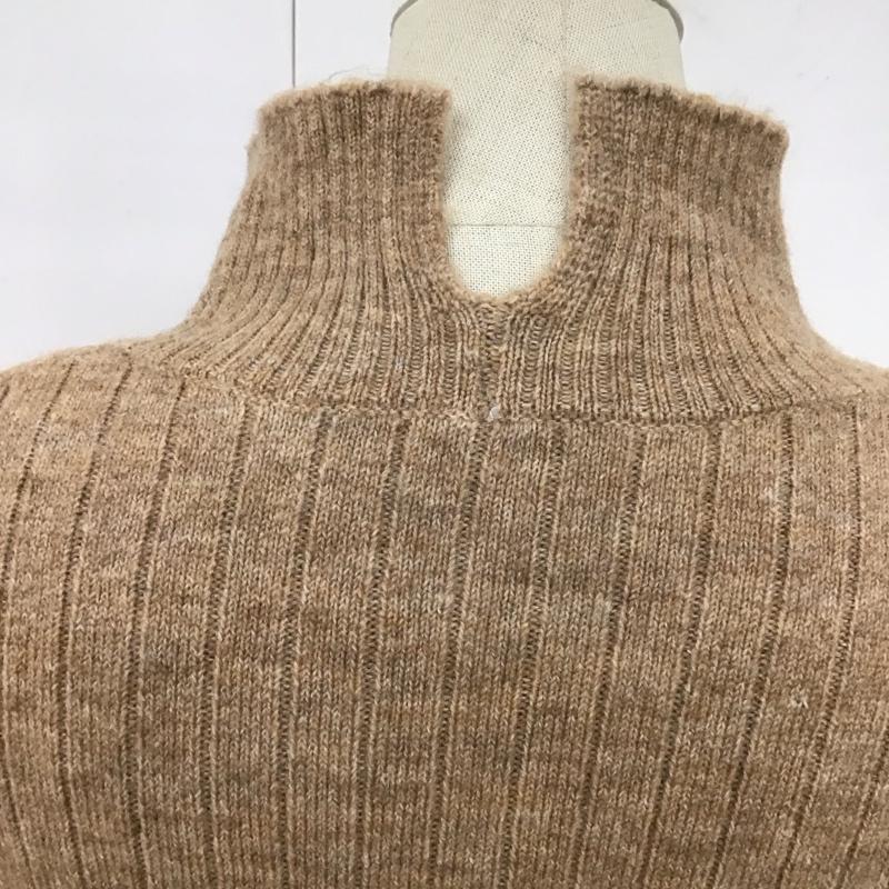 ロペピクニック ROPE  PICNIC ワンピース ロングスカート GDE-51310 リサイクルポリAラインニットワンピース 38 無地 ベージュ / ベージュ /  レディース USED 古着 中古 10126482