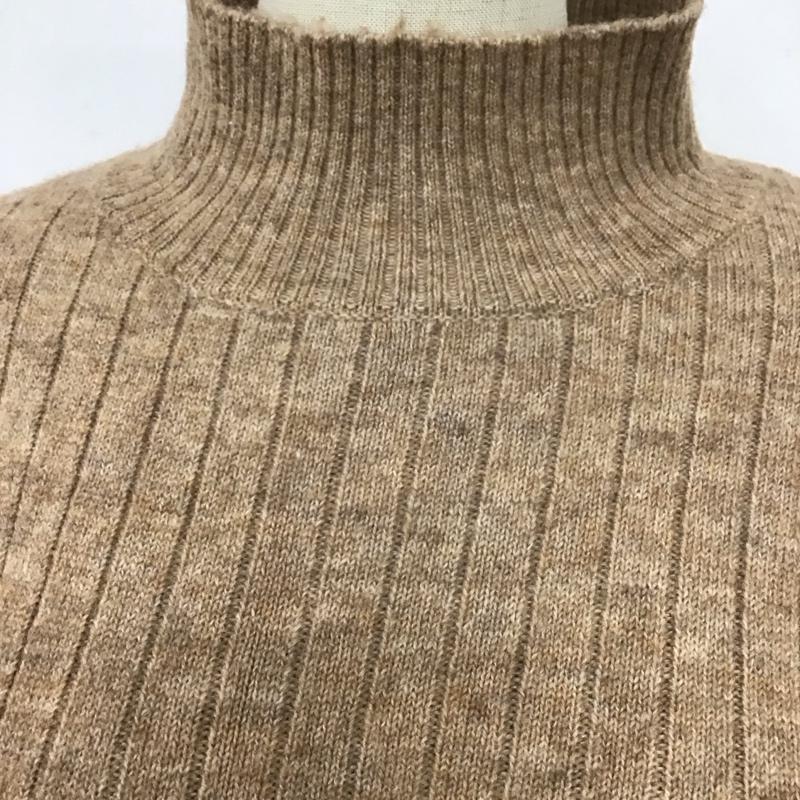 ロペピクニック ROPE  PICNIC ワンピース ロングスカート GDE-51310 リサイクルポリAラインニットワンピース 38 無地 ベージュ / ベージュ /  レディース USED 古着 中古 10126482
